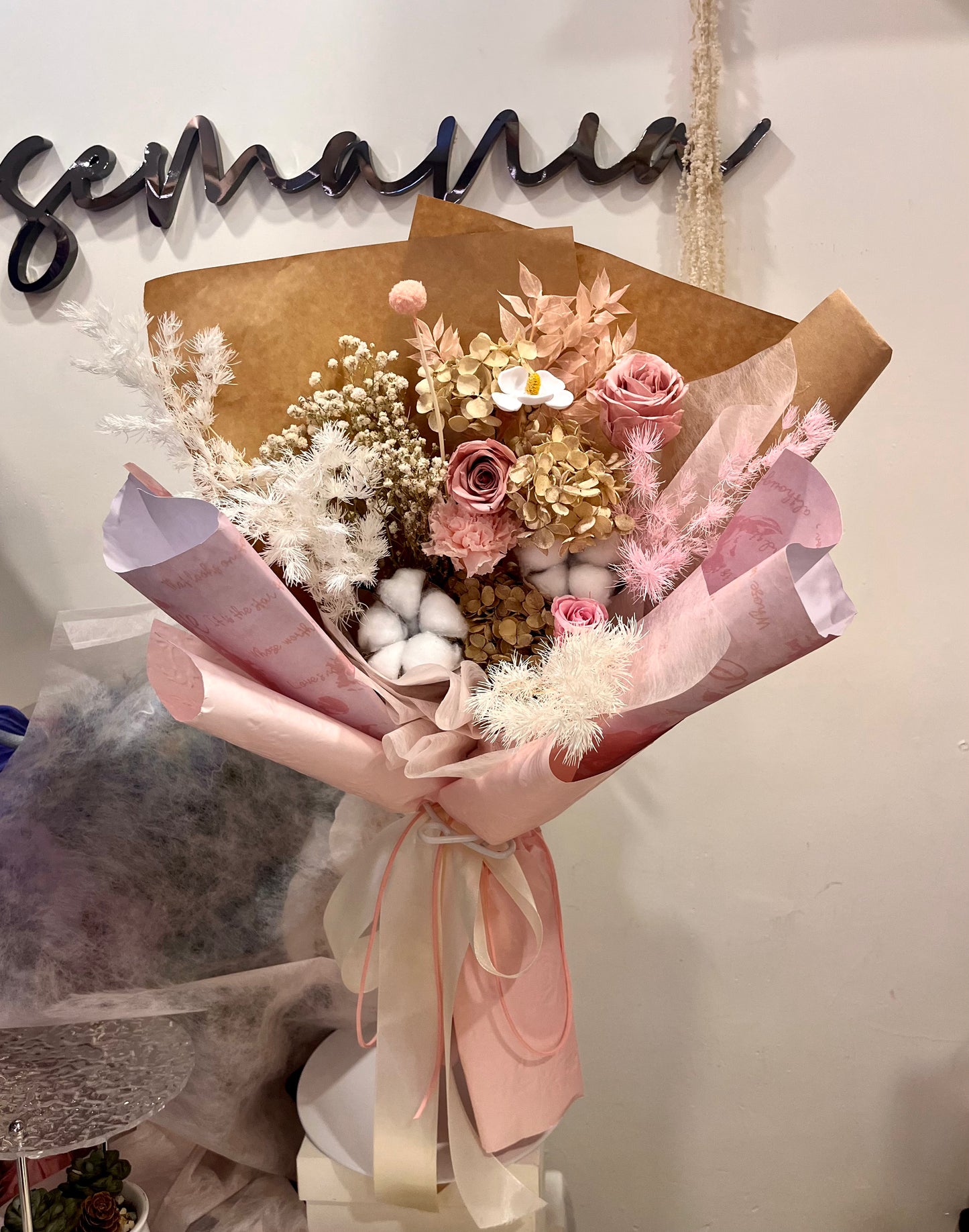 Preserved Roses Bouquet