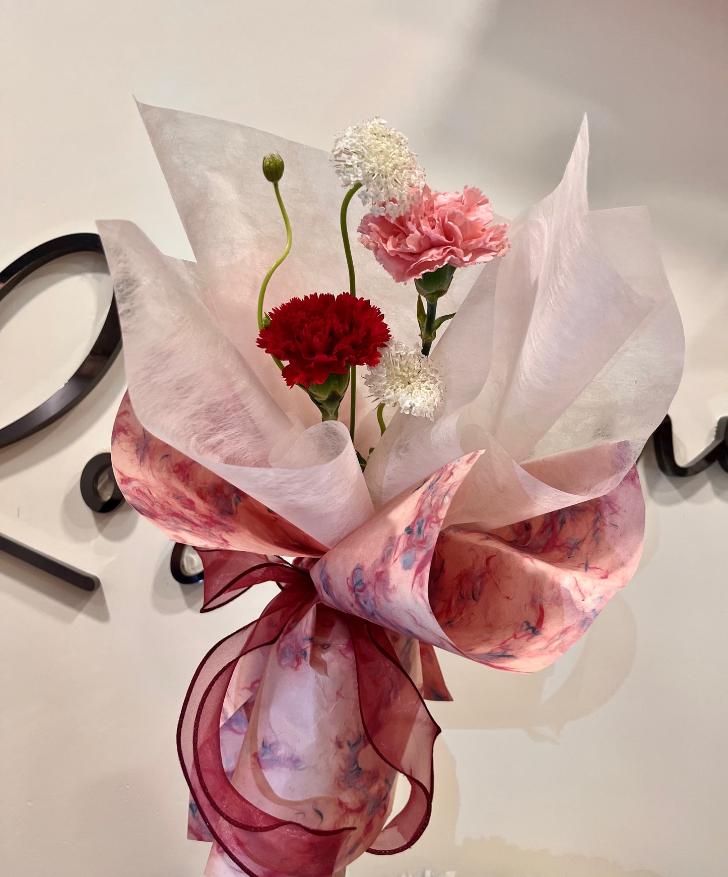 Mini Fresh Carnation Bouquet
