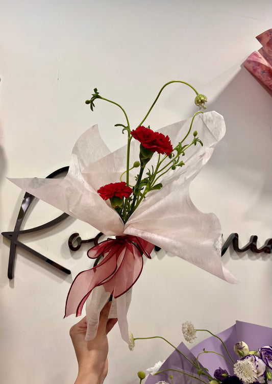 Mini Fresh Carnation Bouquet