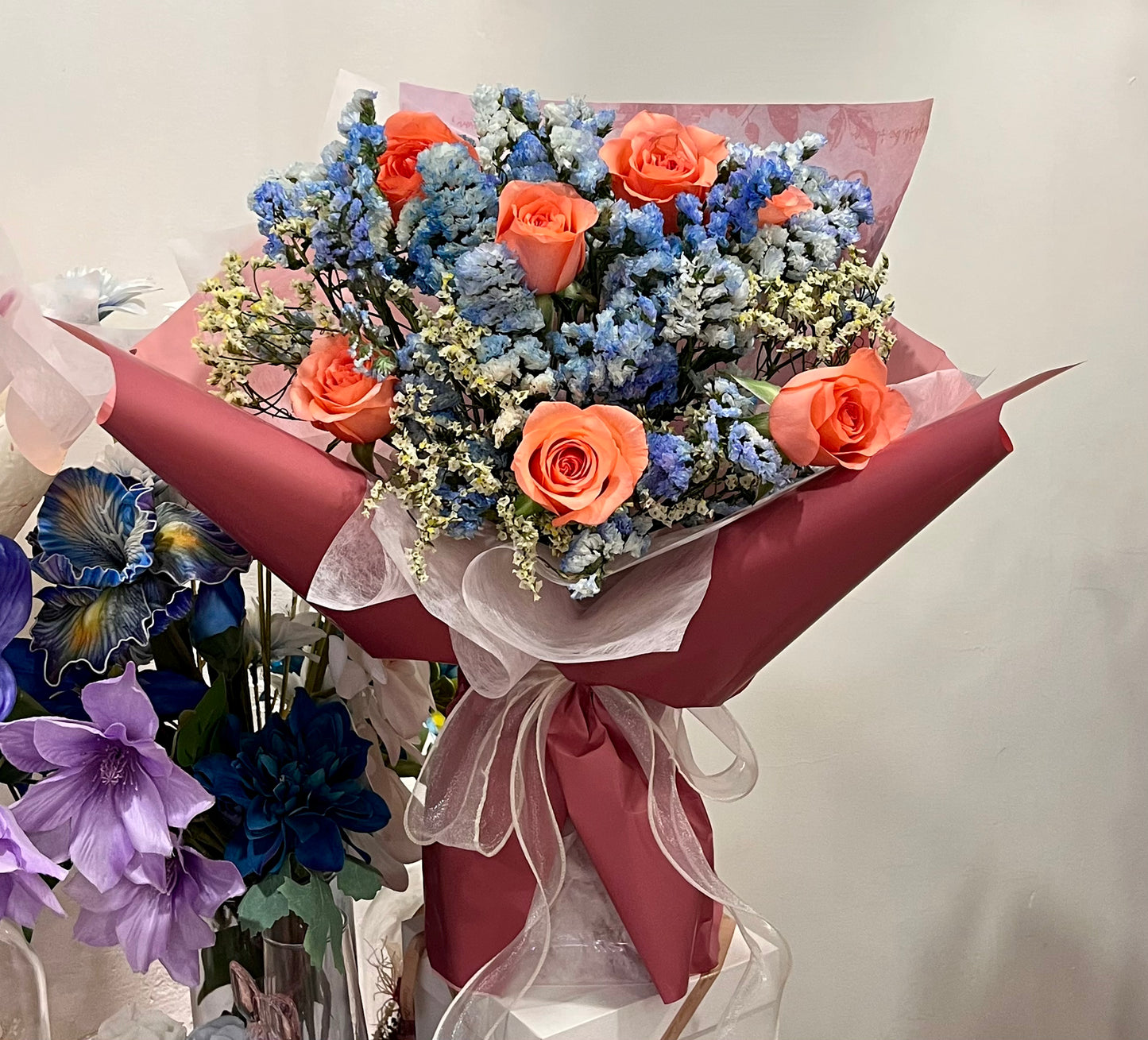 Fresh Roses and Flowers Bouquet