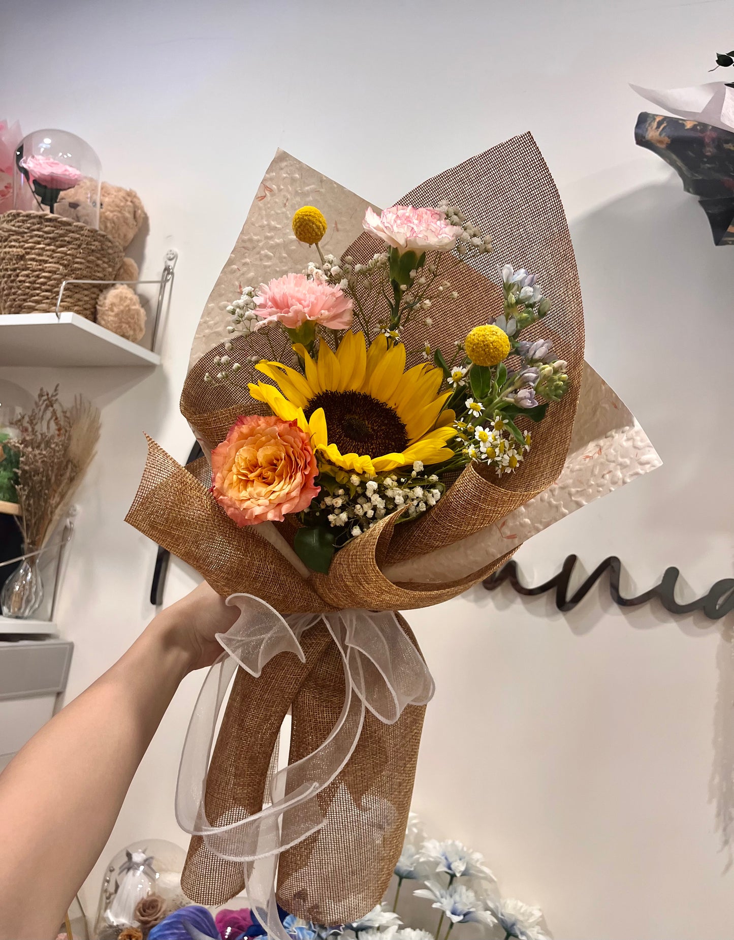 Fresh Sunflower Bouquet
