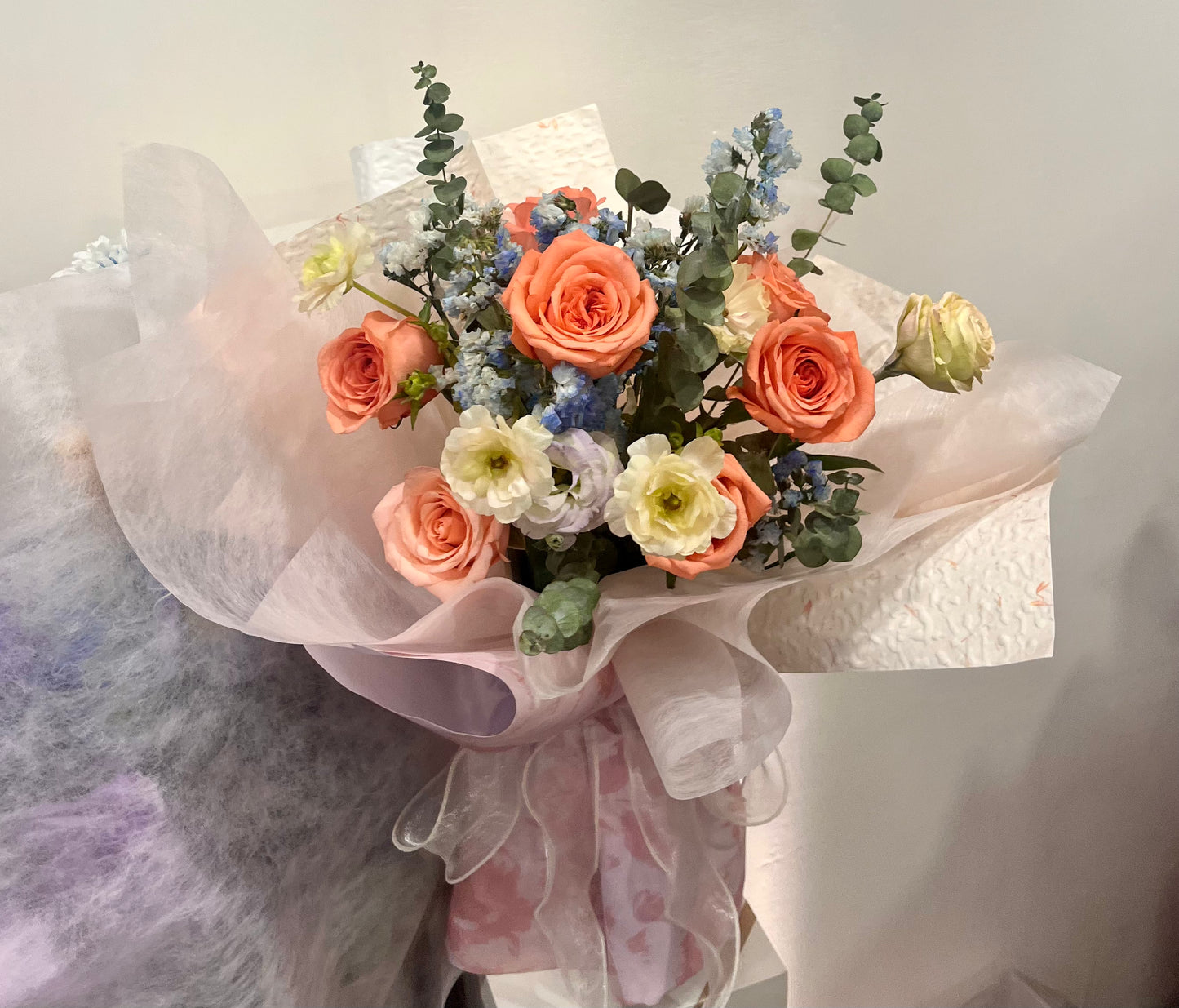 Fresh Ranunculus & Roses Bouquet