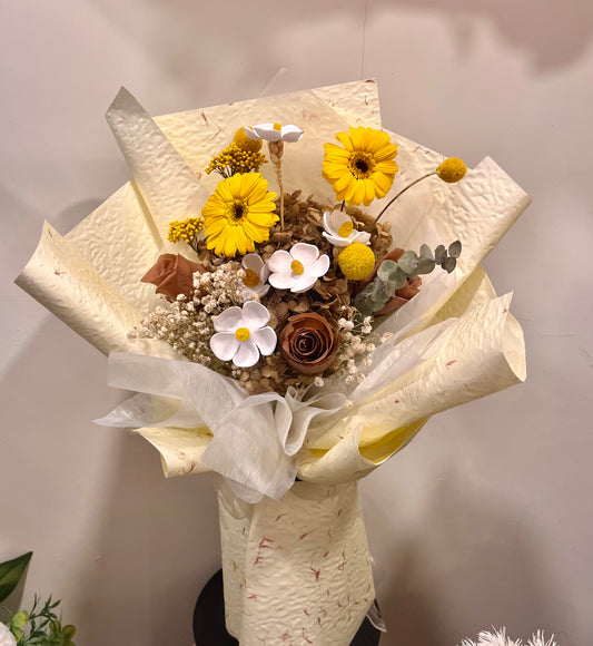 Preserved Sunflowers Bouquet