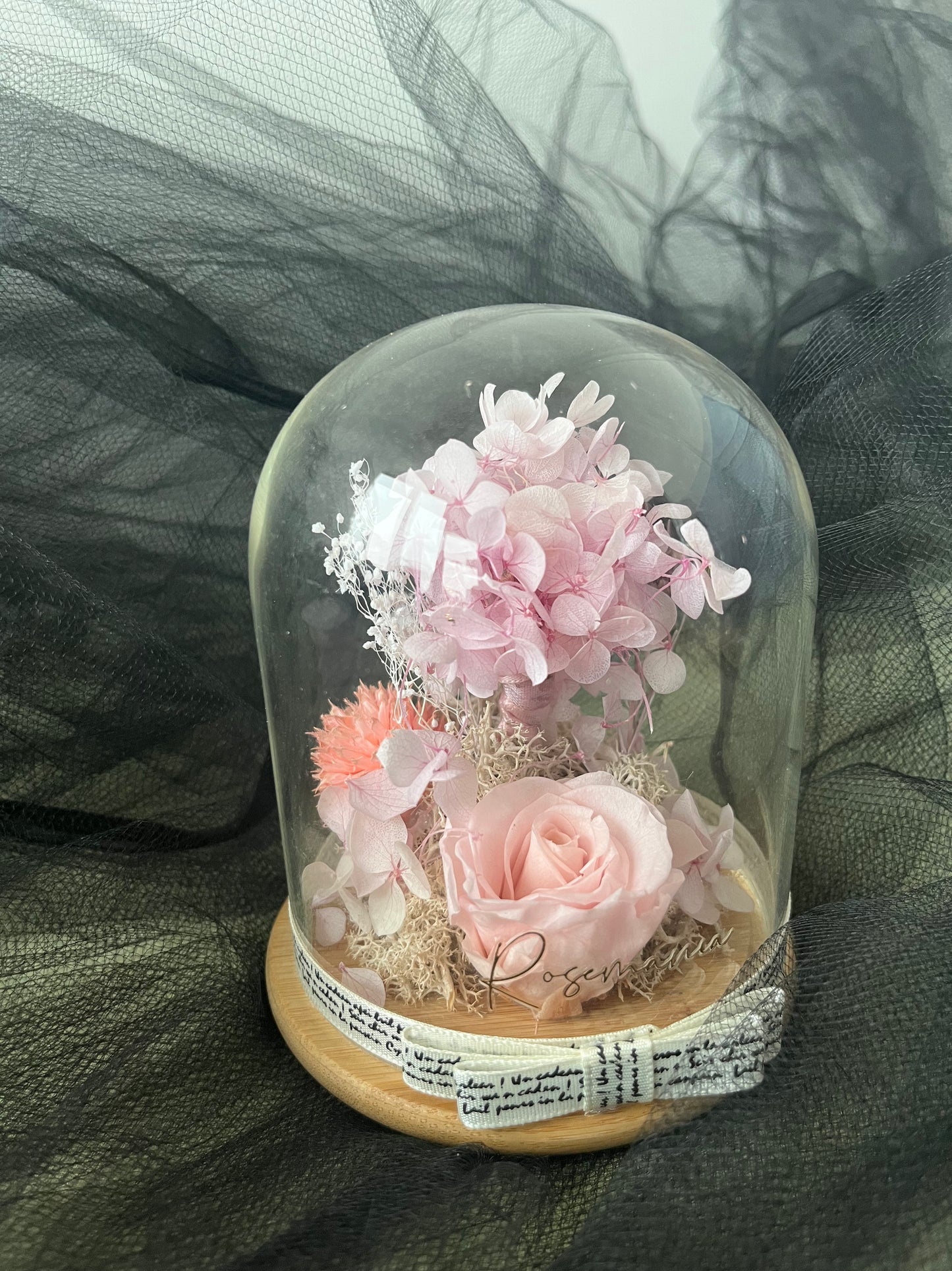 Mini Preserved Rose Dome