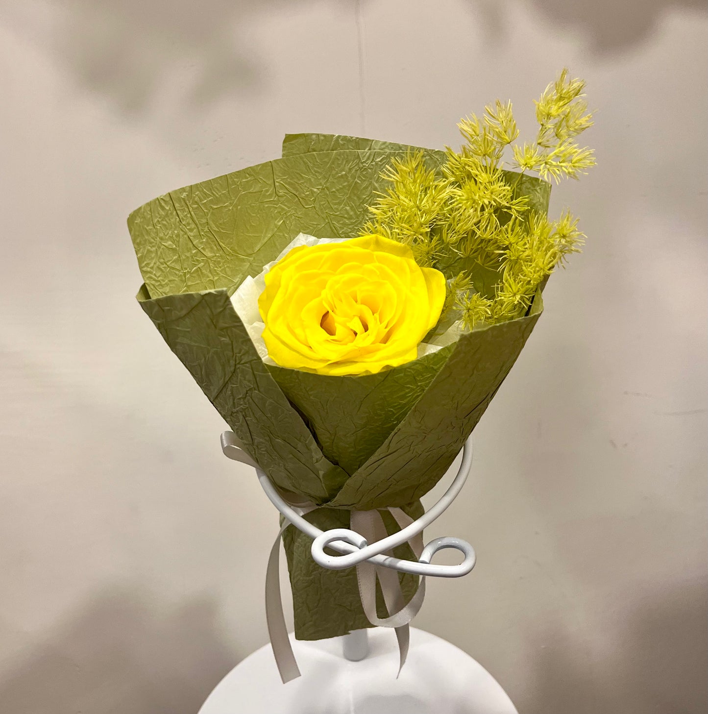 Preserved Single Rose Mini Bouquet 單朵玫瑰迷你花束
