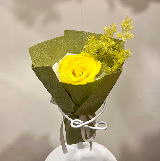 Preserved Single Rose Mini Bouquet 單朵玫瑰迷你花束