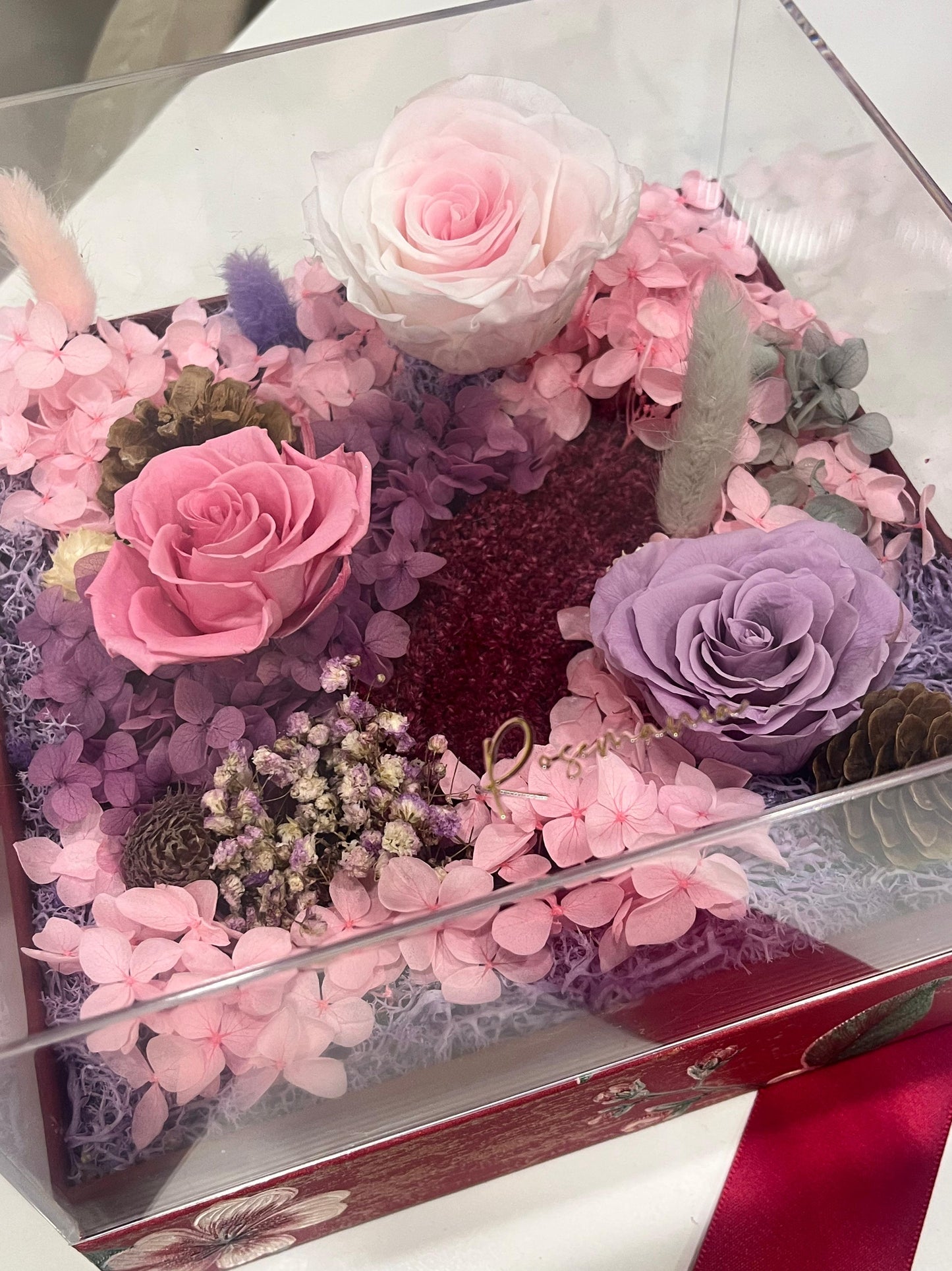 Preserved Flower Box - Garden